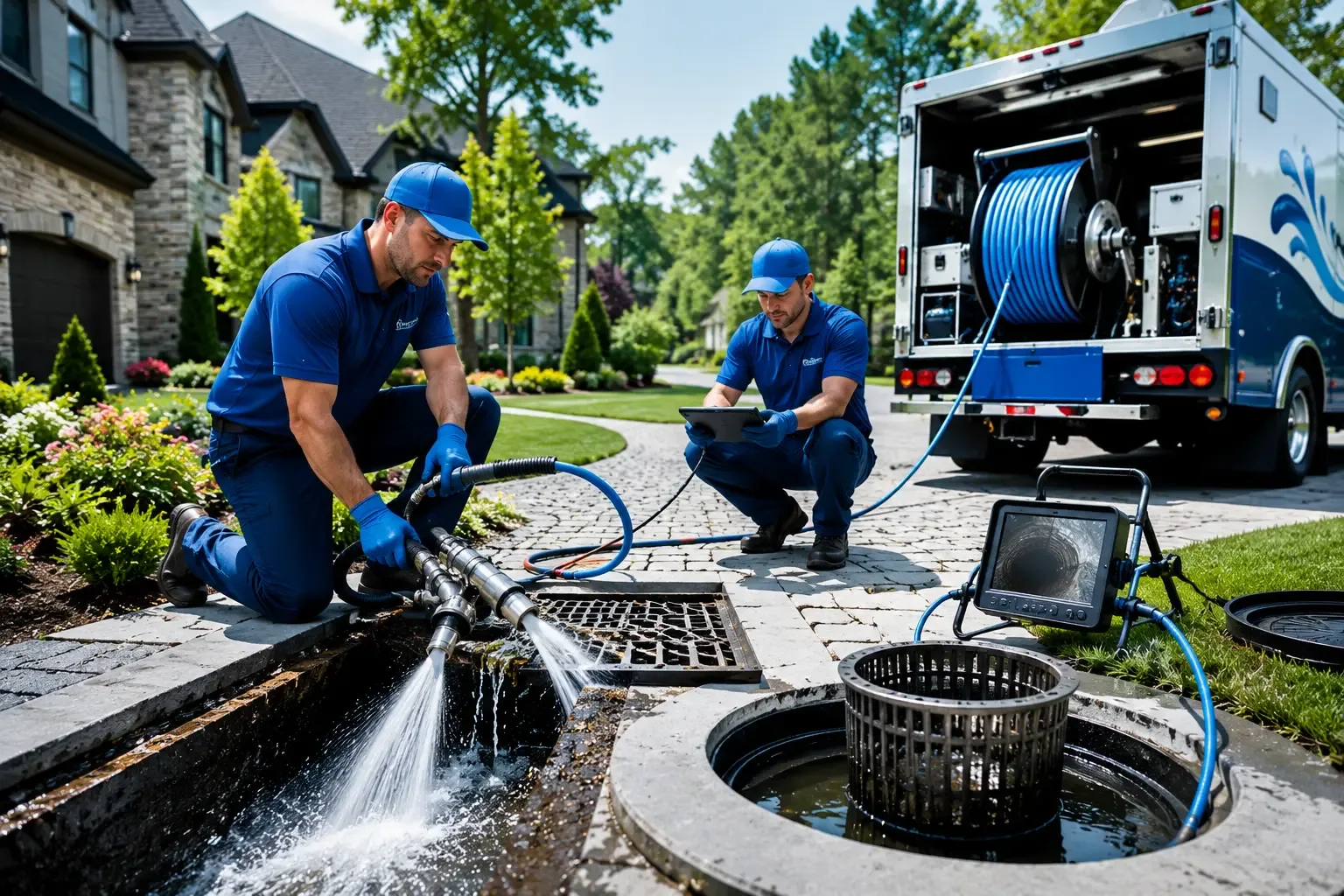 Local outdoor drain cleaning professionals in Saint Cloud, WI